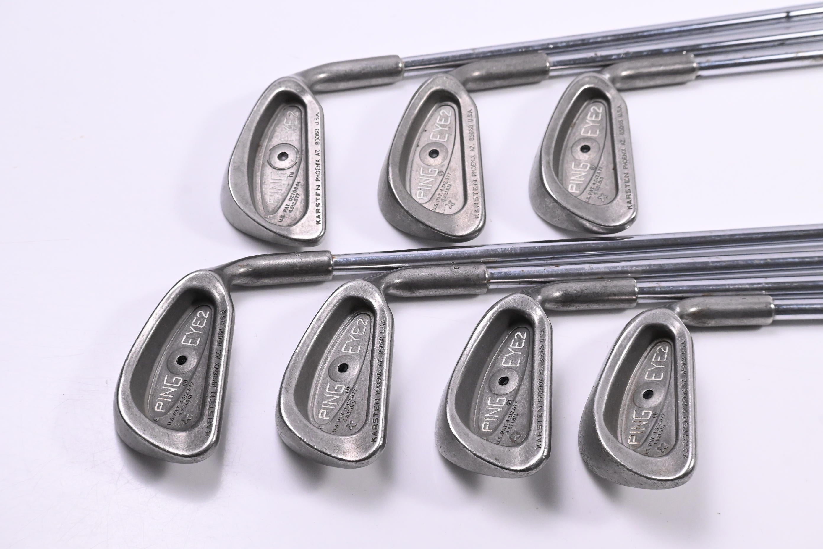 Ping Eye 2 Irons / 1-7i / Black Dot / Stiff Flex Ping JZ Shafts