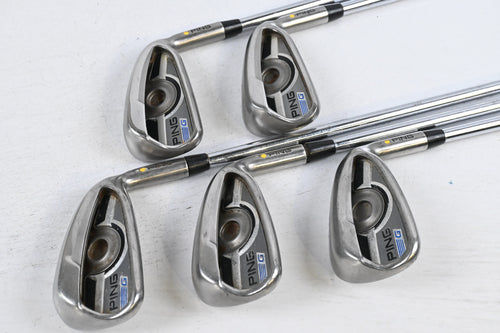 Ping G Series Irons / 5-9i / Yellow Dot / Regular Flex Ping AWT 2.0 Shafts