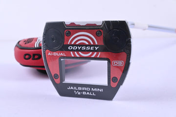 Odyssey Ai-Dual Jailbird Mini 1/2 Ball Putter / 34 Inch