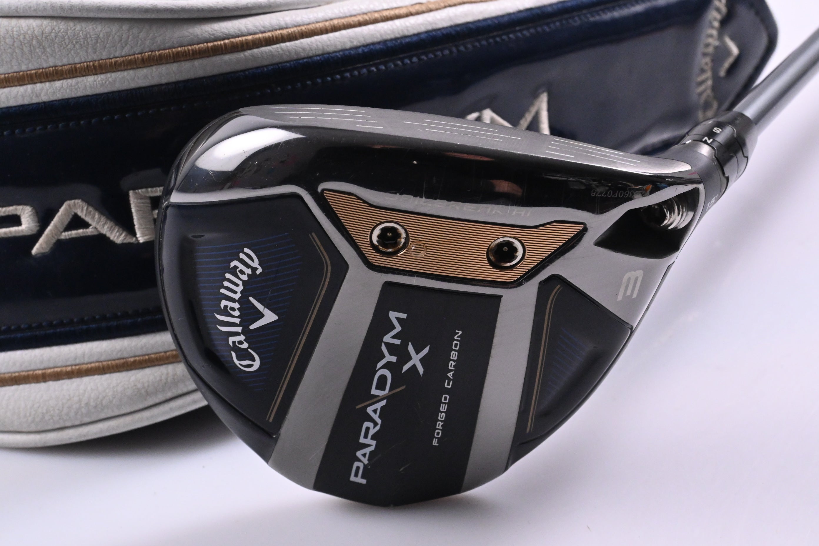 Callaway Paradym X #3 Wood / 15 Degree / Stiff Flex HZRDUS Silver 70 Shaft
