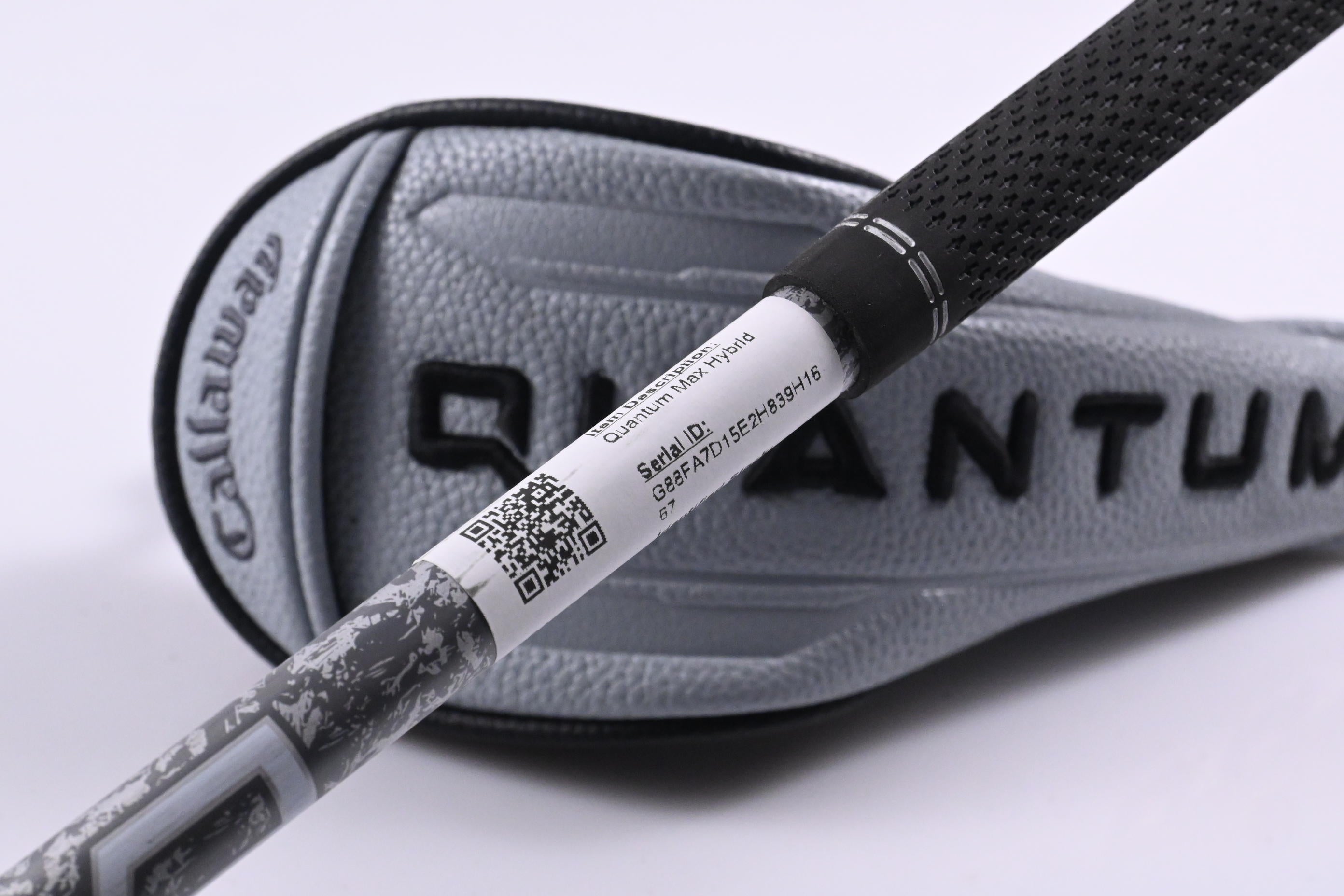 Callaway Quantum Max #4 Hybrid / 21 Degree / Regular Flex Denali Silver 60 Shaft