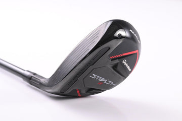 Left Hand Taylormade Stealth 2 #4 Hybrid / 22 Degree / Regular Flex Ventus Red 6