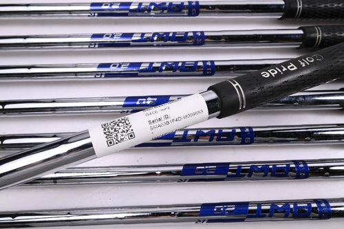 Ping G400 Irons / 4-9i+GW+SW / Silver Dot / Regular Flex Ping AWT 2.0 Shafts