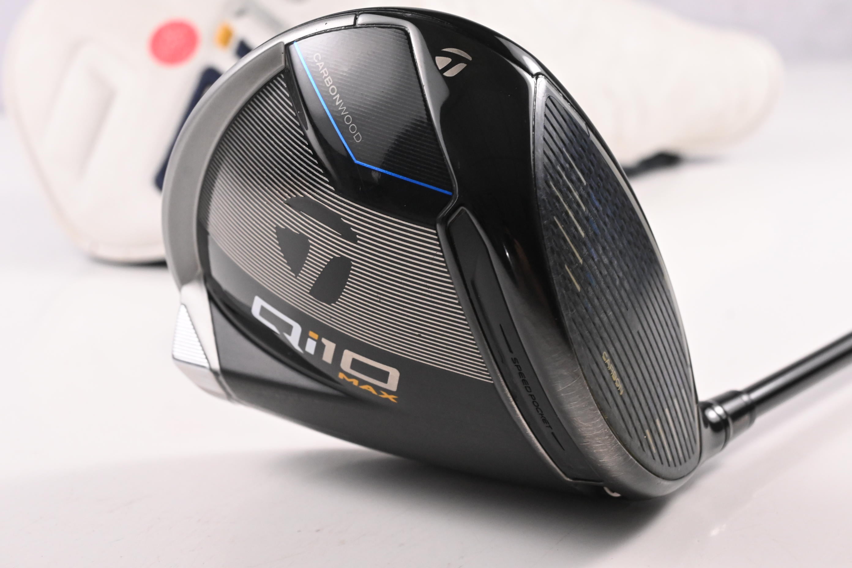 Taylormade Qi10 Max Driver / 10.5 Degree / X-Flex HZRDUS RDX Smoke Blue 70 Shaft
