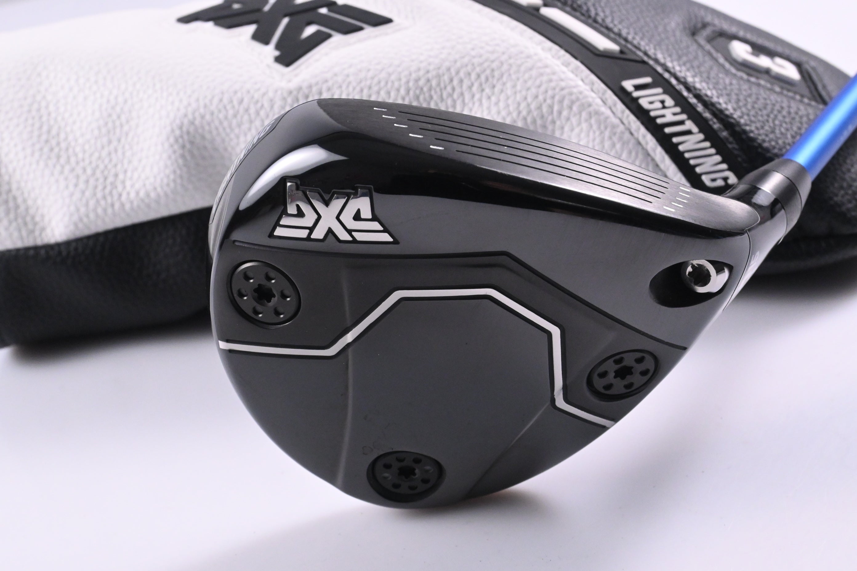 PXG Lightning #3 Wood / 15 Degree / Stiff Flex Denali Frost Blue 60 Shaft