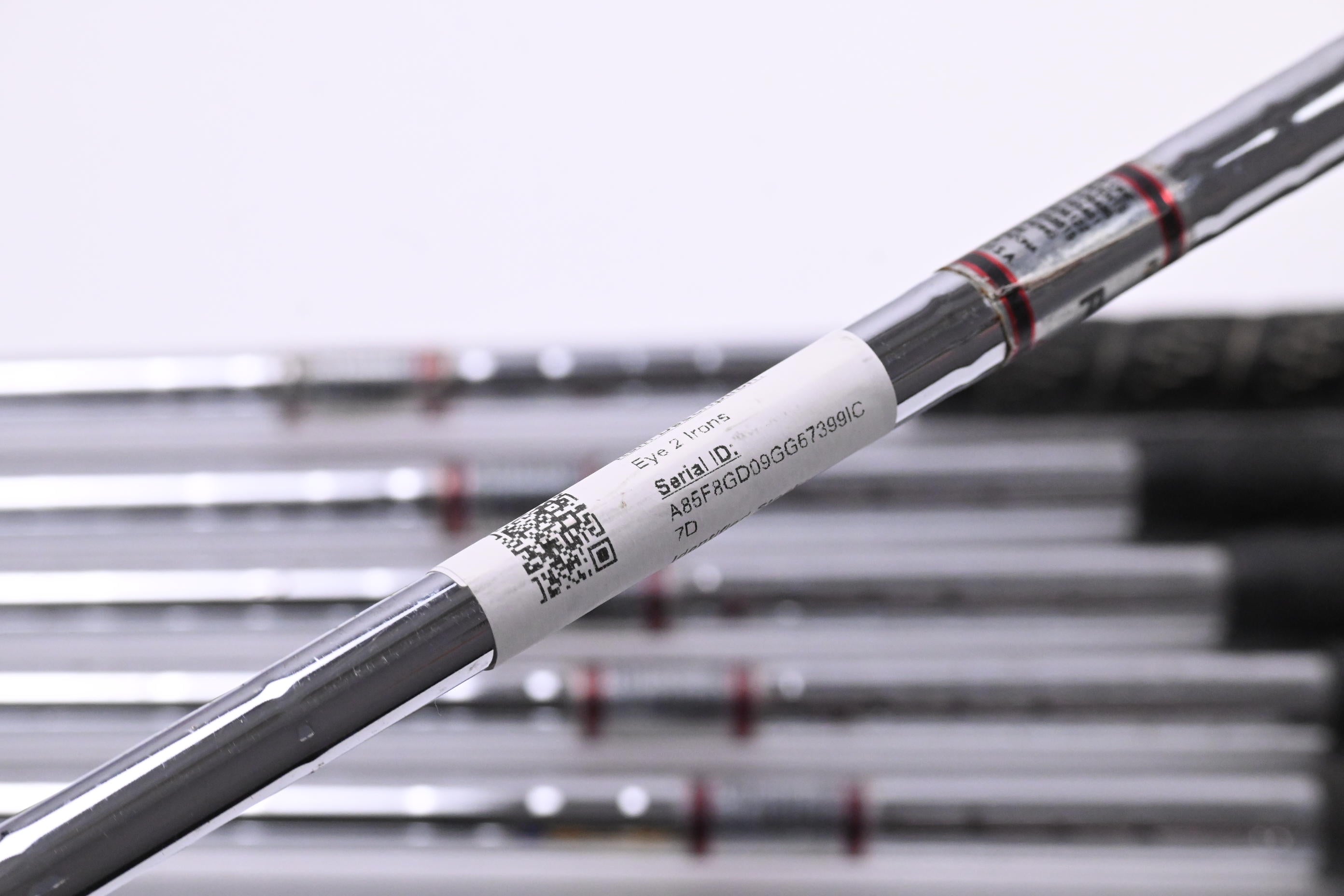 Ping Eye 2 Irons / 1-7i / Black Dot / Stiff Flex Ping JZ Shafts