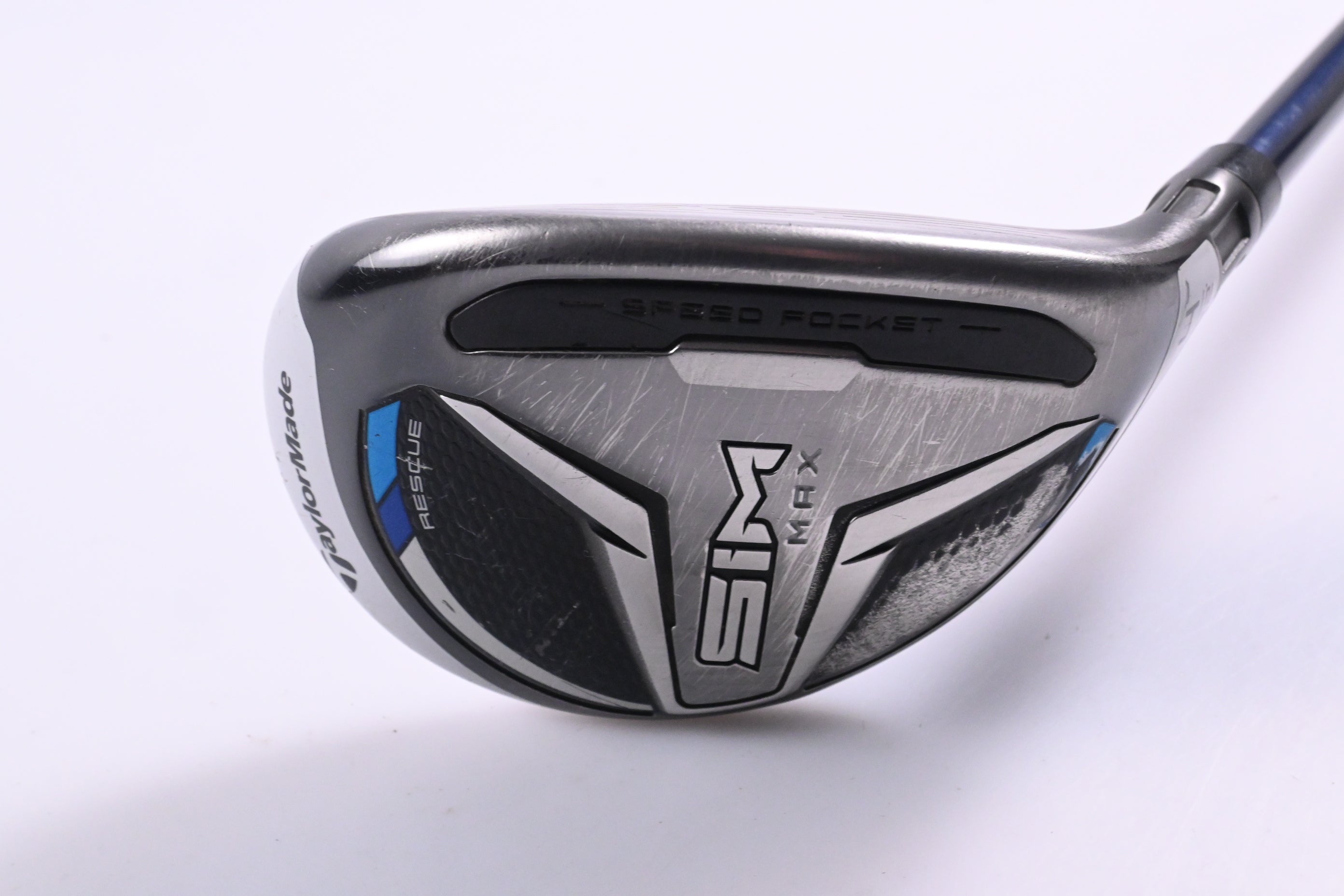 Taylormade SIM Max #4 Hybrid / 22 Degree / Regular Flex Fujikura Ventus Blue 6