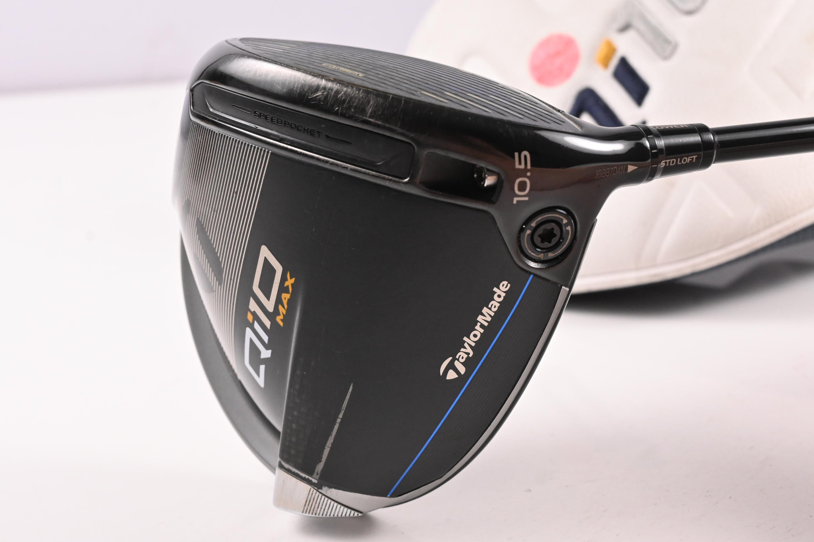 Taylormade Qi10 Max Driver / 10.5 Degree / X-Flex HZRDUS RDX Smoke Blue 70 Shaft