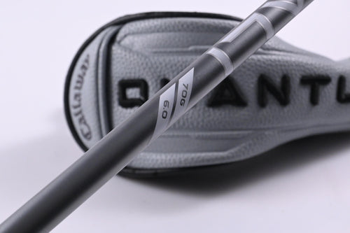 Callaway Quantum Max #4 Hybrid / 21 Degree / Stiff Flex Denali Silver 70 Shaft