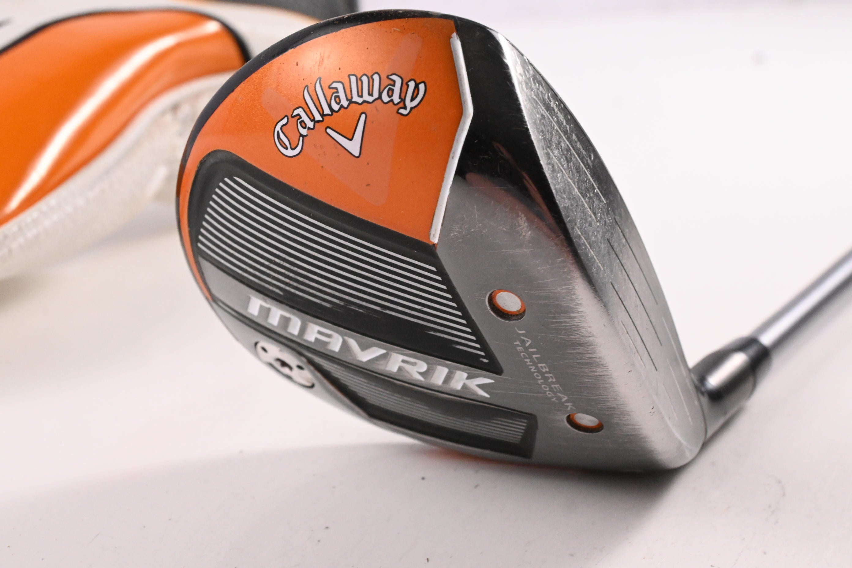 Callaway Mavrik #3 Wood / 15 Degree / Regular Flex HZRDUS T800 Orange 65 Shaft