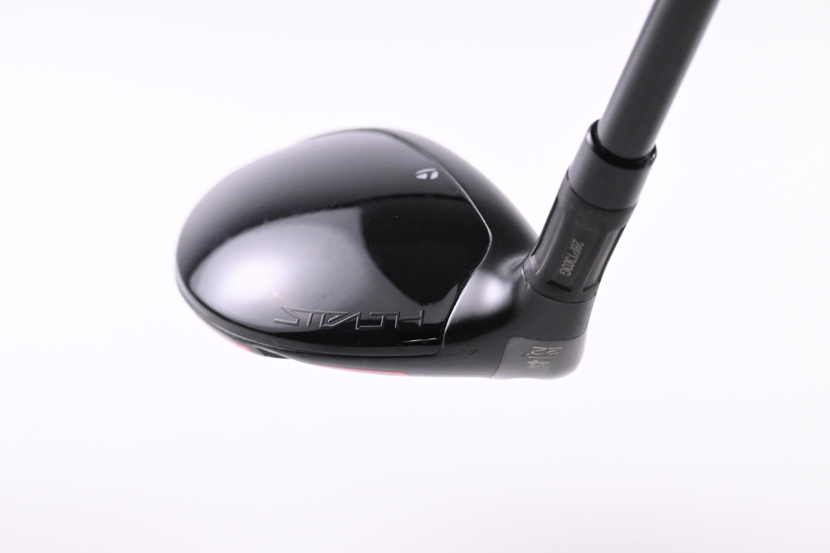 Left Hand Taylormade Stealth 2 #4 Hybrid / 22 Degree / Regular Flex Ventus Red 6