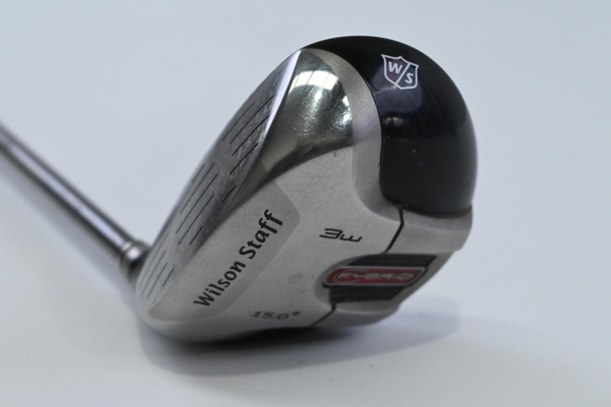 Left Hand Wilson Fybrid HS #3 Wood / 15 Degree / Regular Flex UST AXIVCORE 60