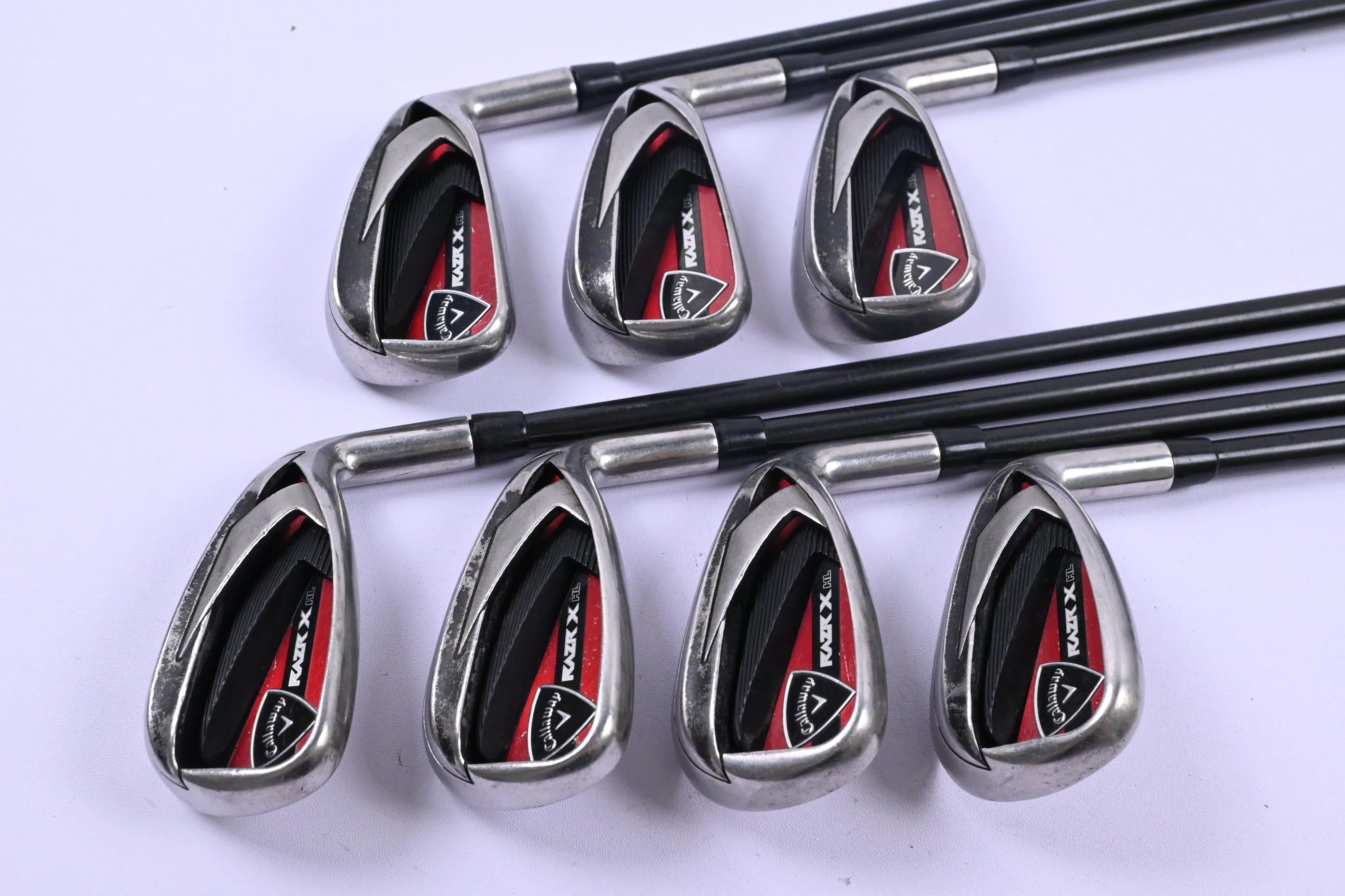 Callaway RAZR X HL Irons / 5-PW+SW / Senior Flex Callaway 65 Shafts