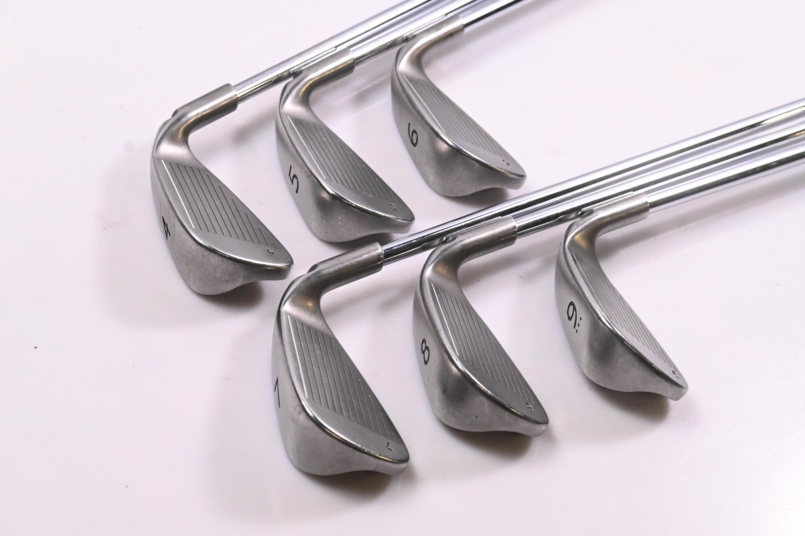 Left Hand Ping G15 Irons / 4-9i / Red Dot / Regular Flex Ping AWT Shafts