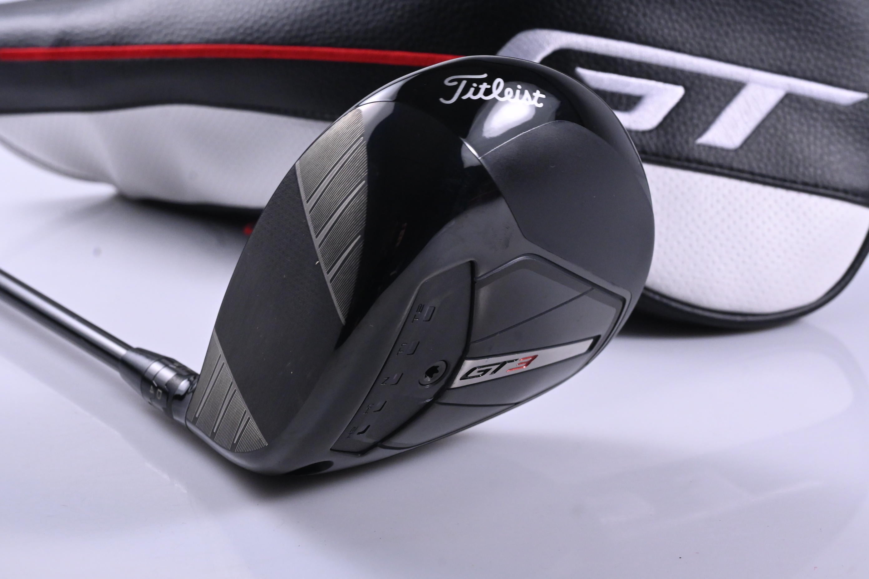 Left Hand Titleist GT3 Driver / 9 Degree / Stiff Flex Tensei AV Raw White 75
