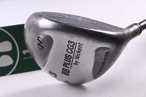 Nickent BB Plus CG3 #3 Wood / 15 Degree / Regular Flex Nickent CG3 System Shaft