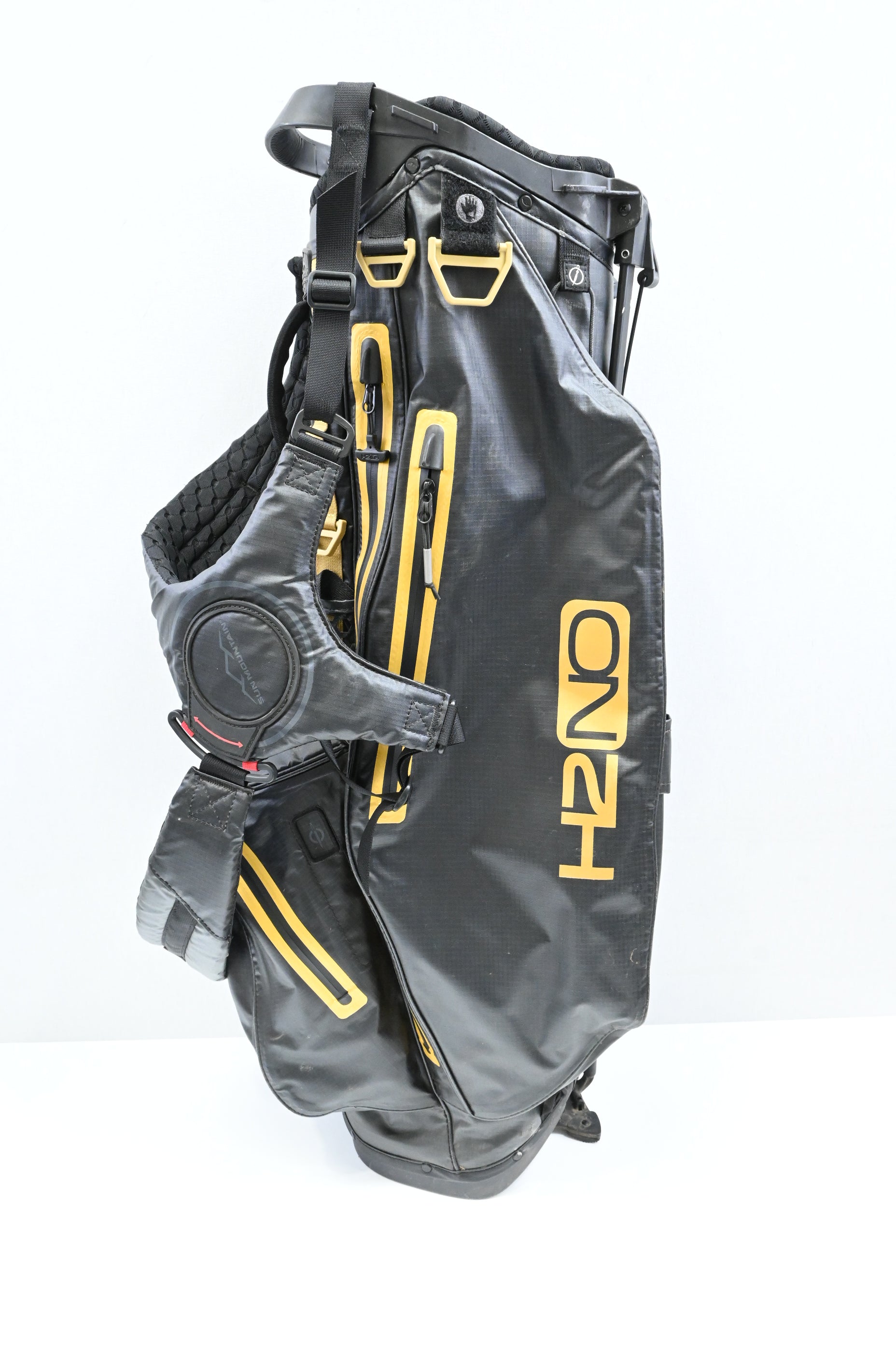Sun Mountain H2NO Stand Bag / 4-Way / Black, Gold