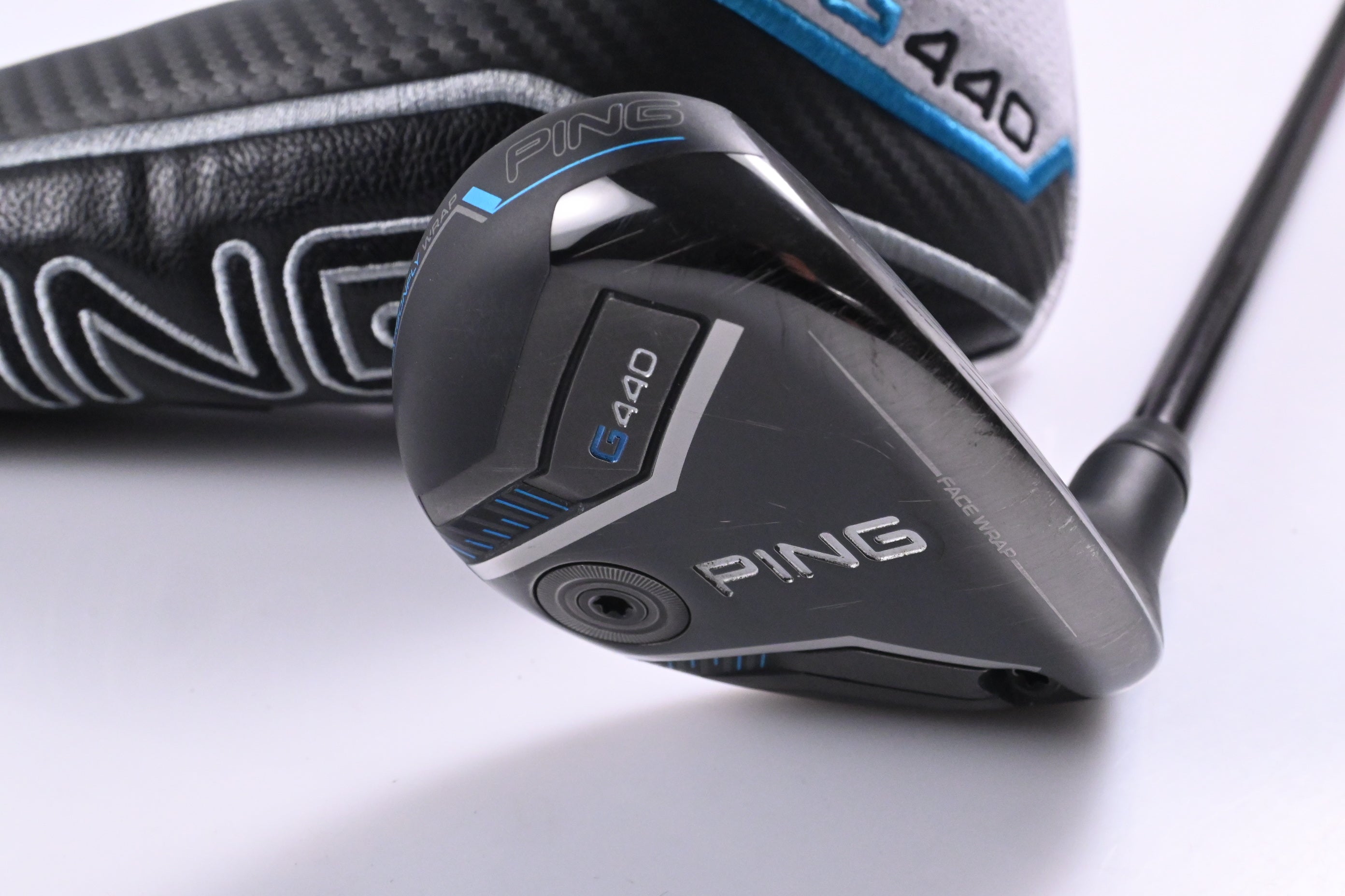 Ping G440 #7 Hybrid / 34 Degree / Stiff Flex Ping Tour 2.0 Black 90 Shaft