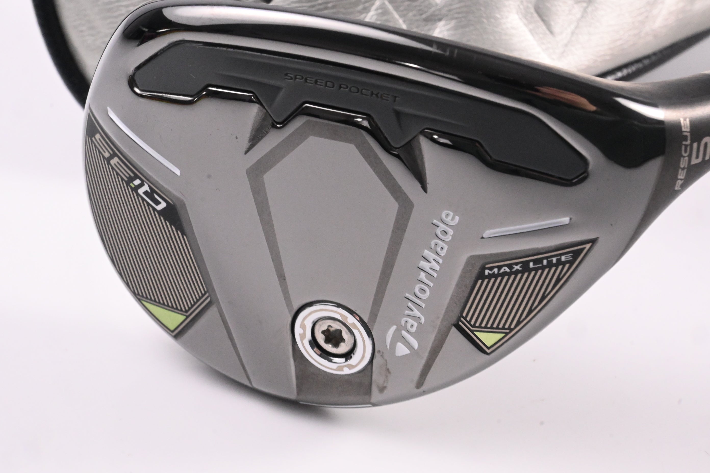 Ladies Taylormade Qi35 Max Lite #5 Hybrid / 27 Degree / Ladies Flex Fujikura 40