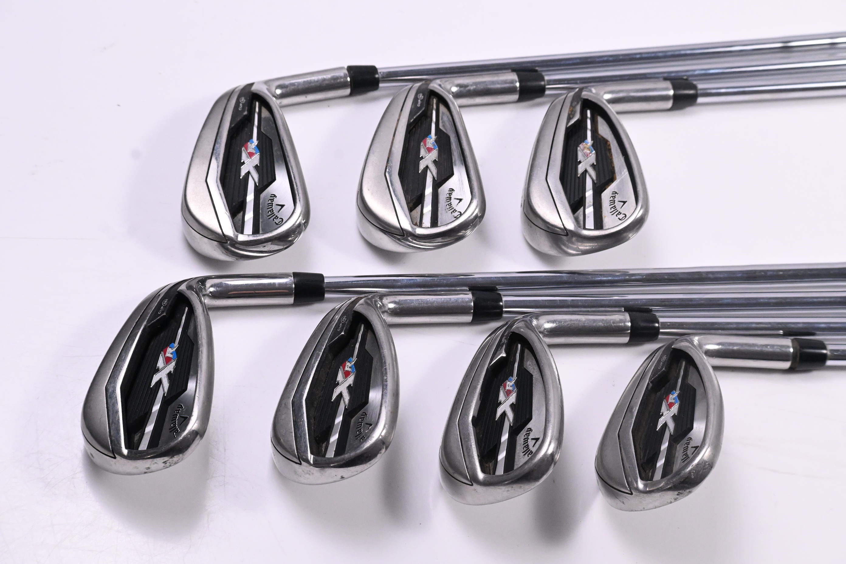 Callaway XR Irons / 6-PW+GW+SW / Regular Flex True Temper Speedstep 80 Shaft