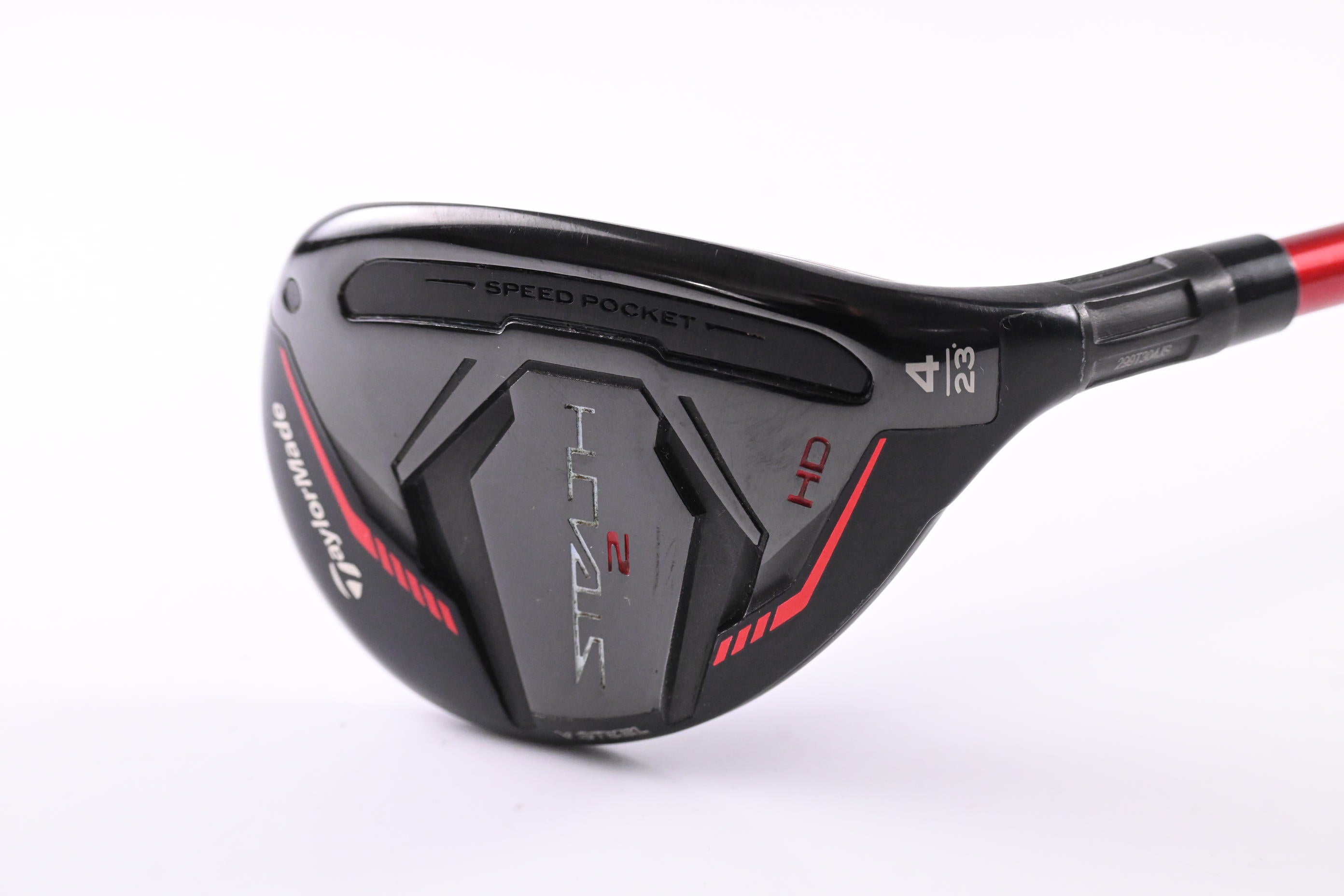 Taylormade Stealth 2 HD #4 Hybrid / 23 Degree / Stiff Flex Fujikura Speeder NX