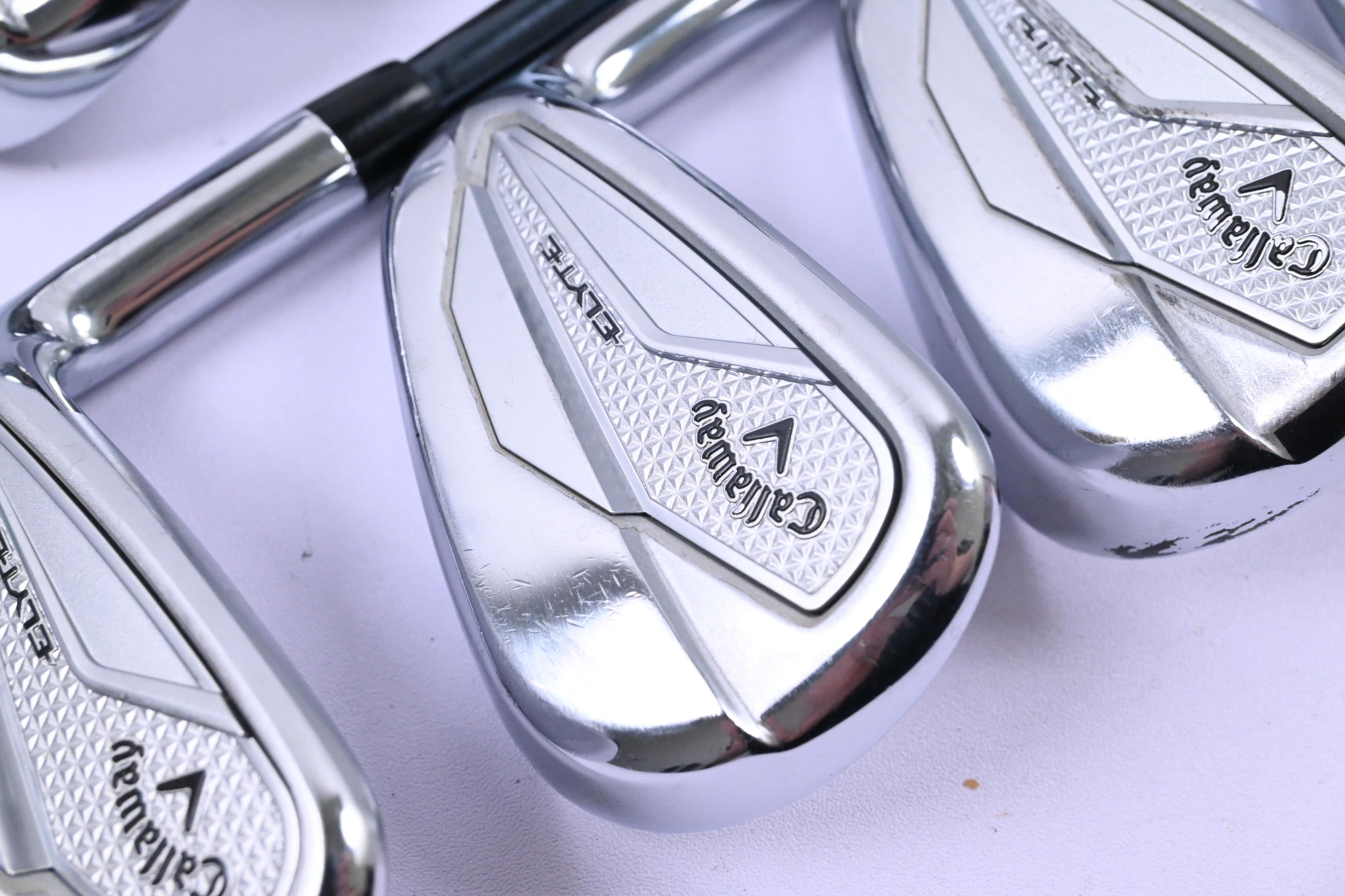 Callaway Elyte Irons / 6-PW+GW+AW / Regular Flex Recoil HDC Dart 80 Shafts
