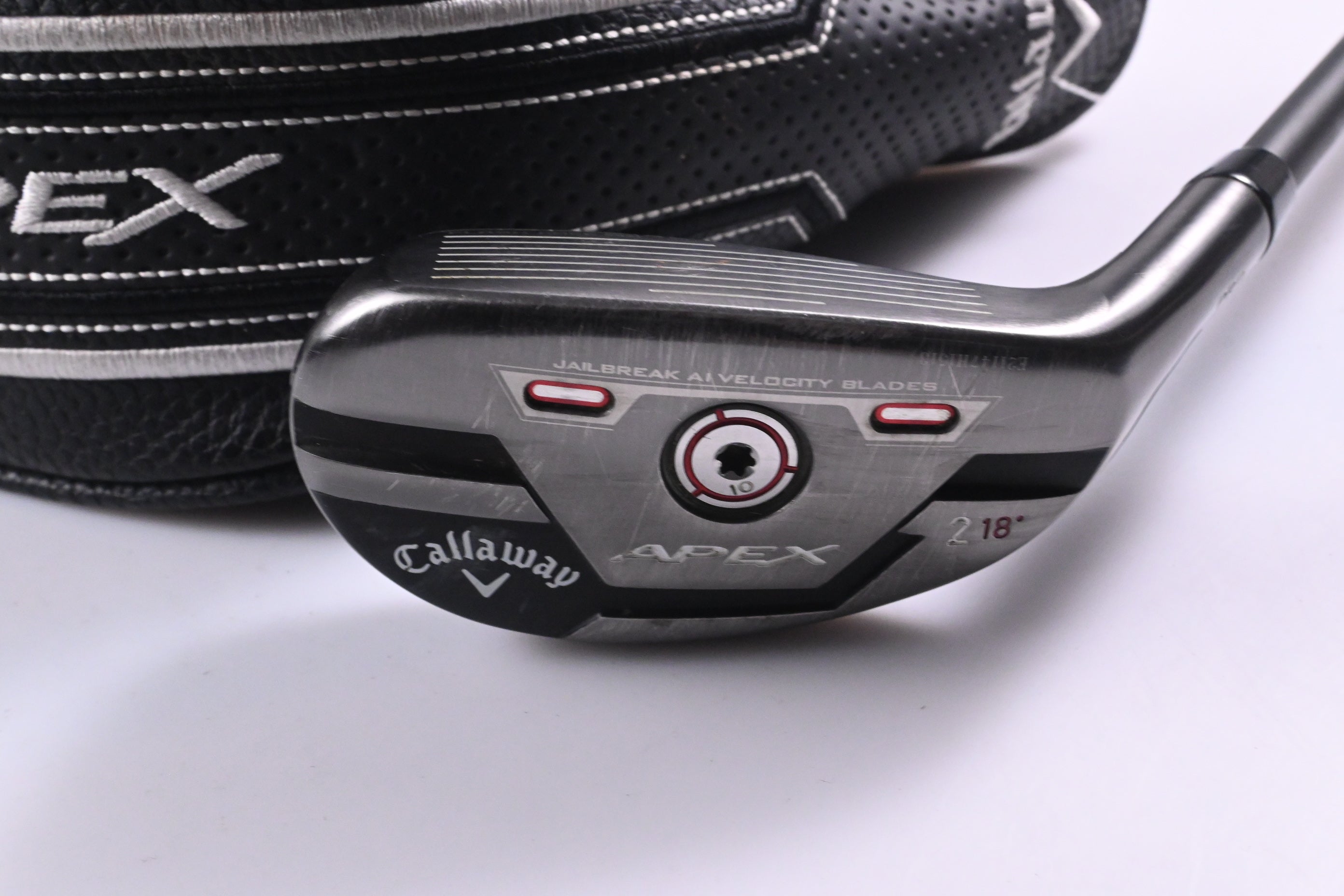 Callaway Apex Pro 21 #2 Hybrid / 18 Degree / Stiff Flex MMT 80 Shaft