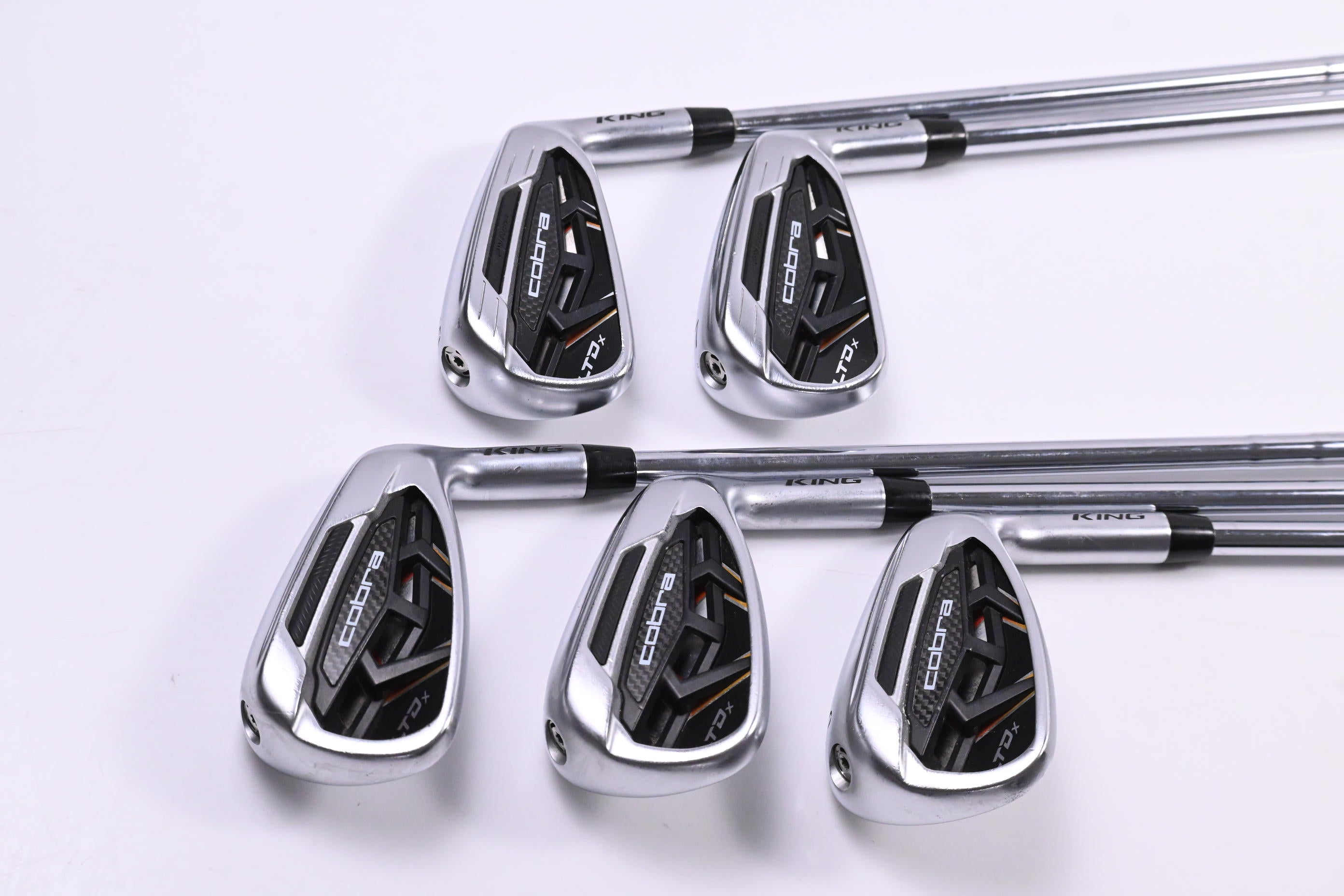 Cobra LTDx Irons / 6-PW / Regular Flex KBS Tour Lite Shafts