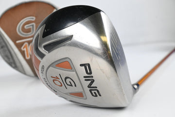 Ping G10 Driver / 9 Degree / Regular Flex Aldila NVS Orange 65 Shaft