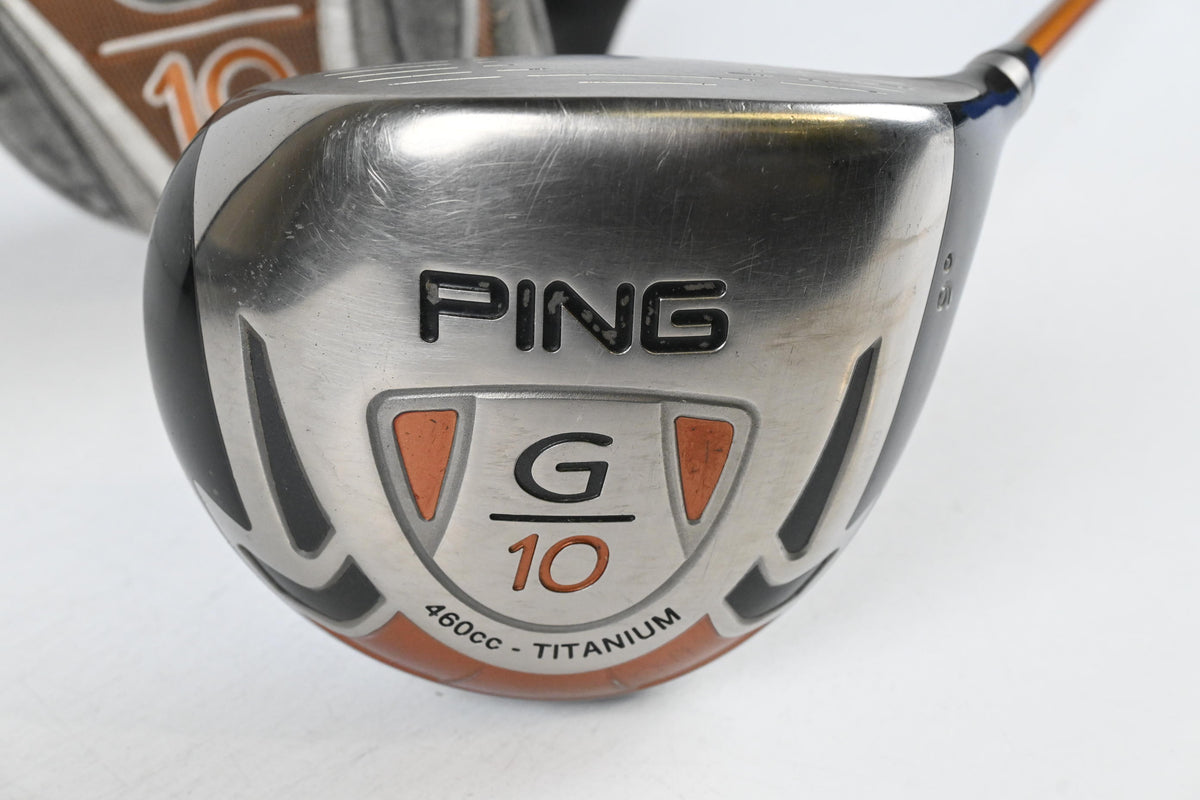 Ping G10 Driver / 9 Degree / Regular Flex Aldila NVS Orange 65 Shaft