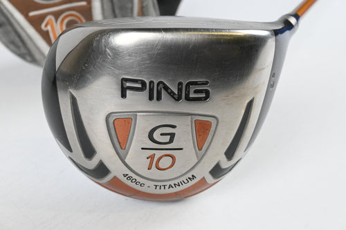 Ping G10 Driver / 9 Degree / Regular Flex Aldila NVS Orange 65 Shaft