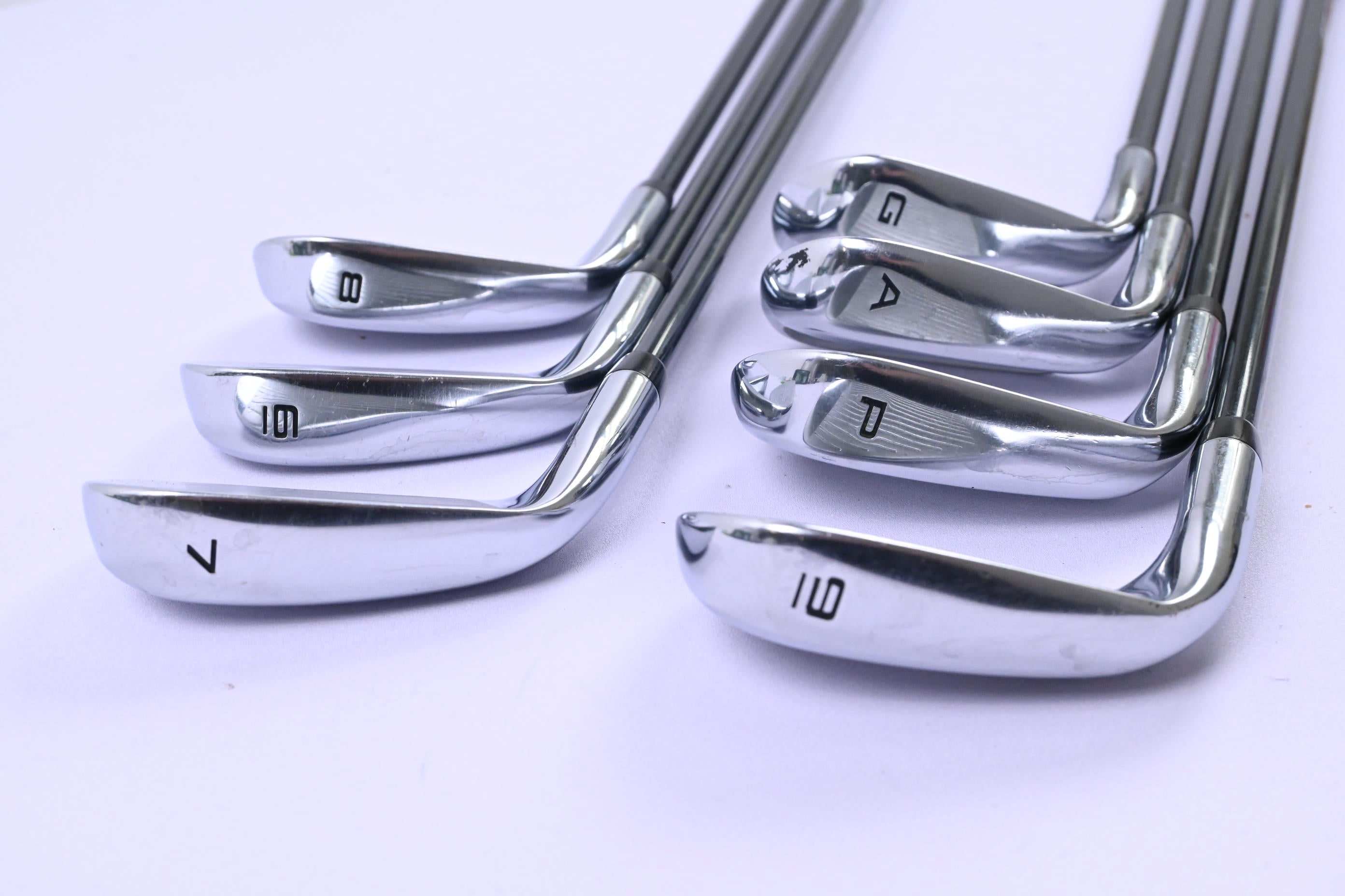 Callaway Elyte Irons / 6-PW+GW+AW / Regular Flex Recoil HDC Dart 80 Shafts