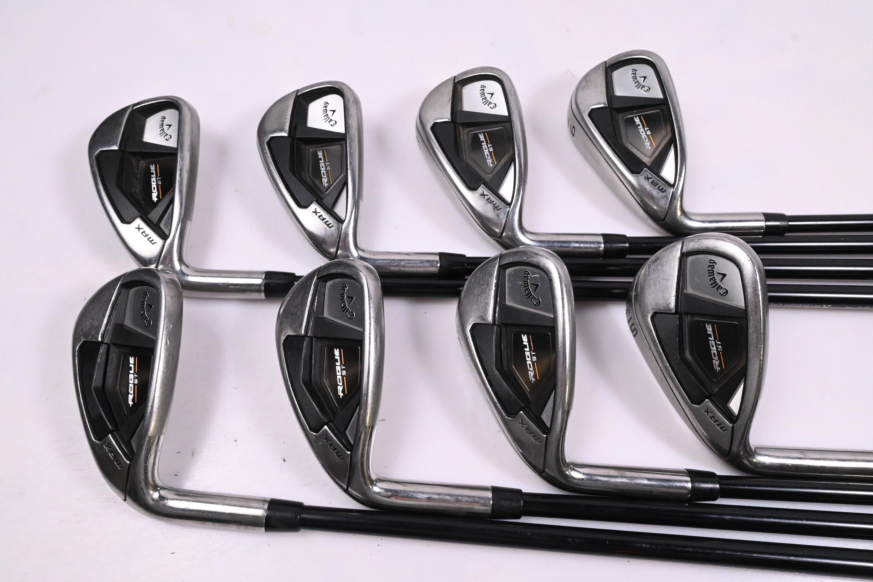Left Hand Callaway Rogue ST Max Irons / 6-PW+AW+GW+SW / Regular Flex Tensei AV