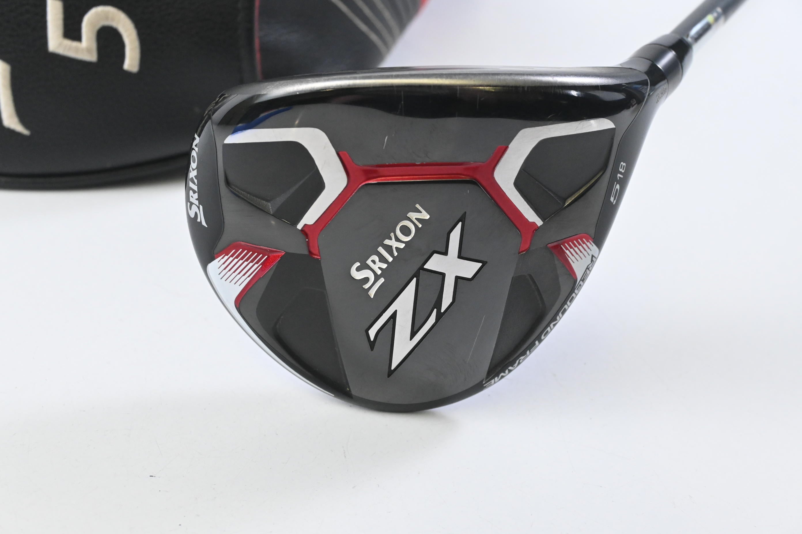 Srixon ZX #5 Wood / 18 Degree / Stiff Flex HZRDUS Smoke Black 60 Shaft