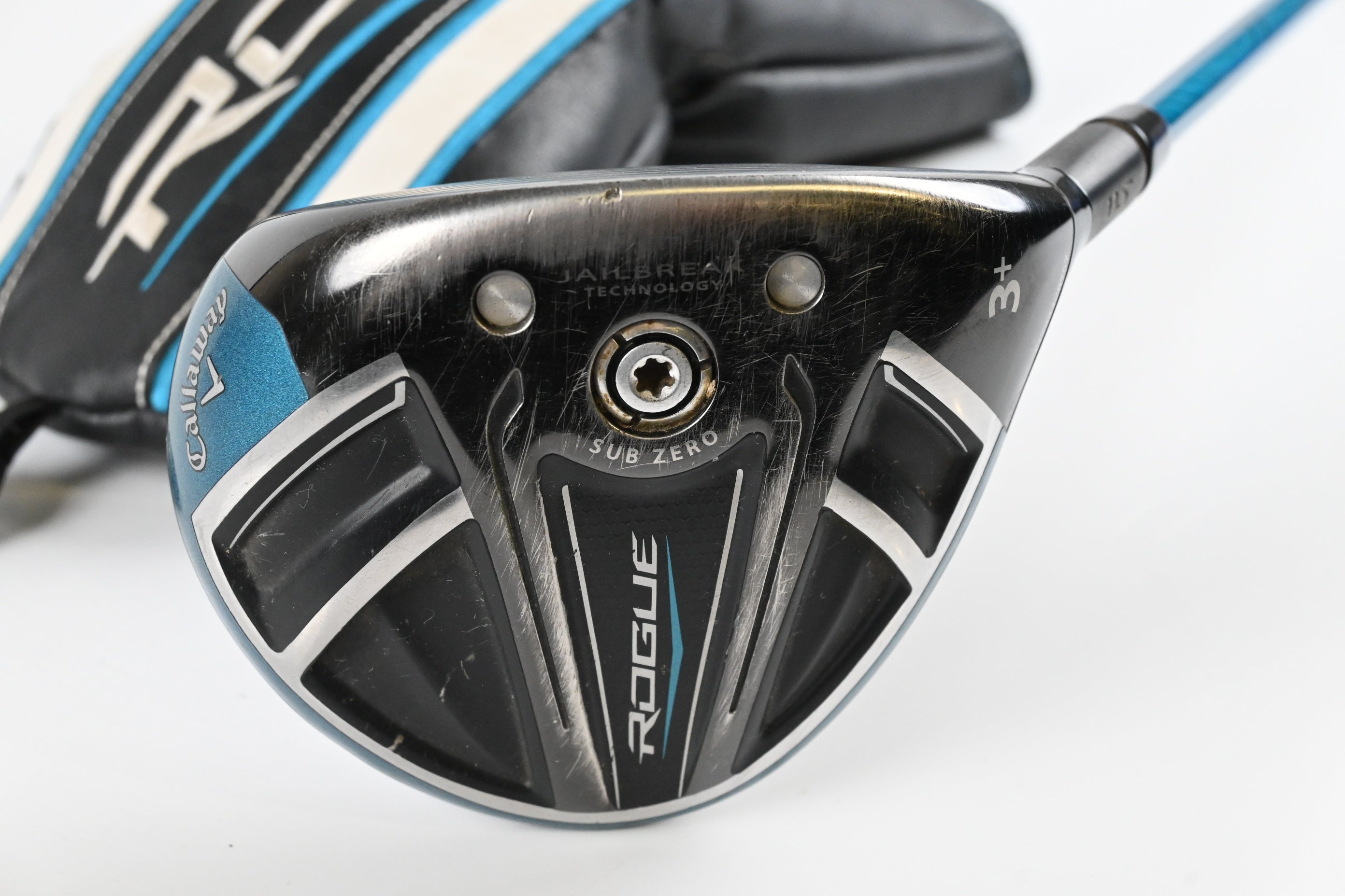 Callaway Rogue Sub Zero #3 Wood / 13.5 Degree / Stiff Flex Evenflow 75 Shaft