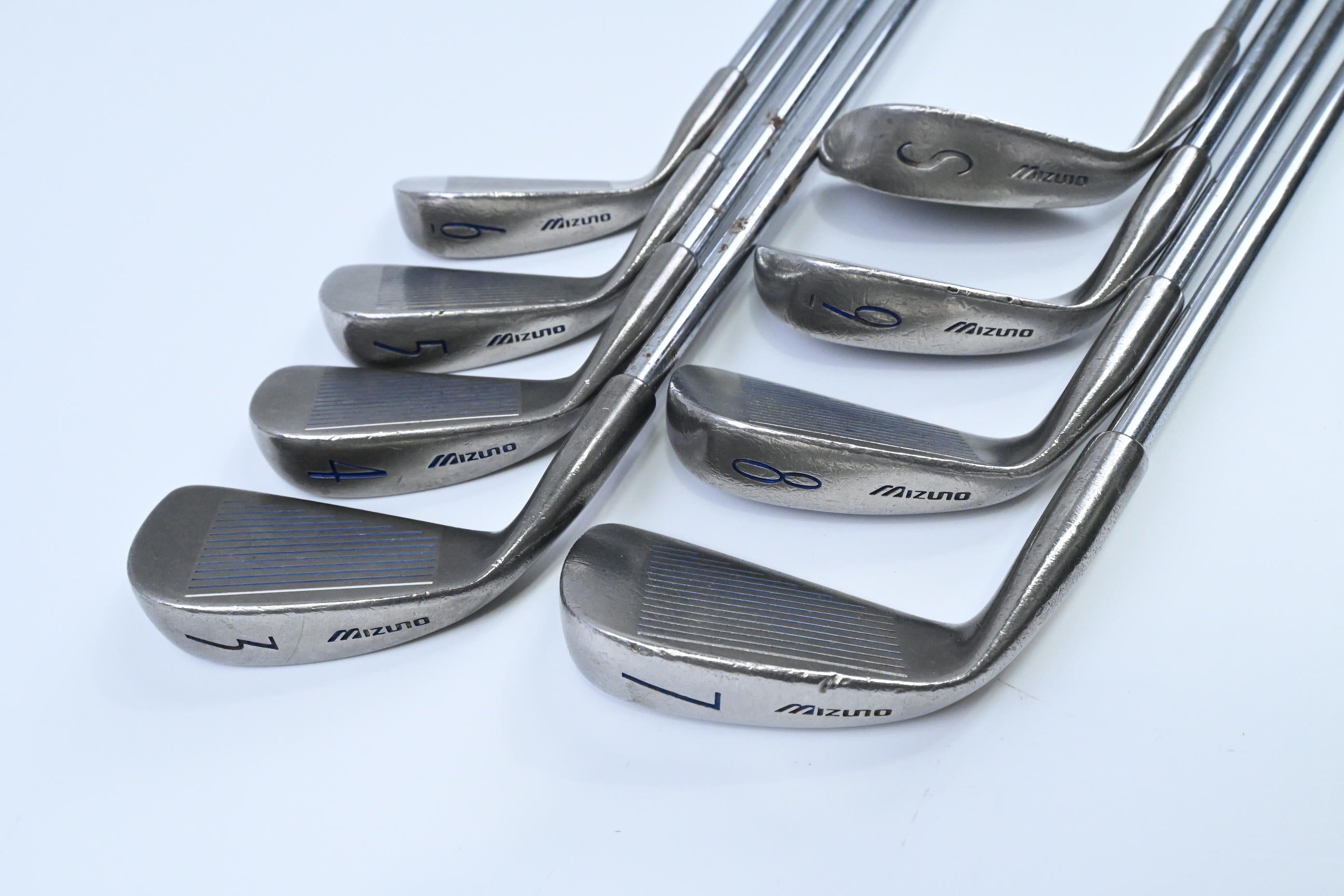Ladies Mizuno Astron Irons / 3-9+SW / Missing PW / Ladies Flex Dynaflex 1200