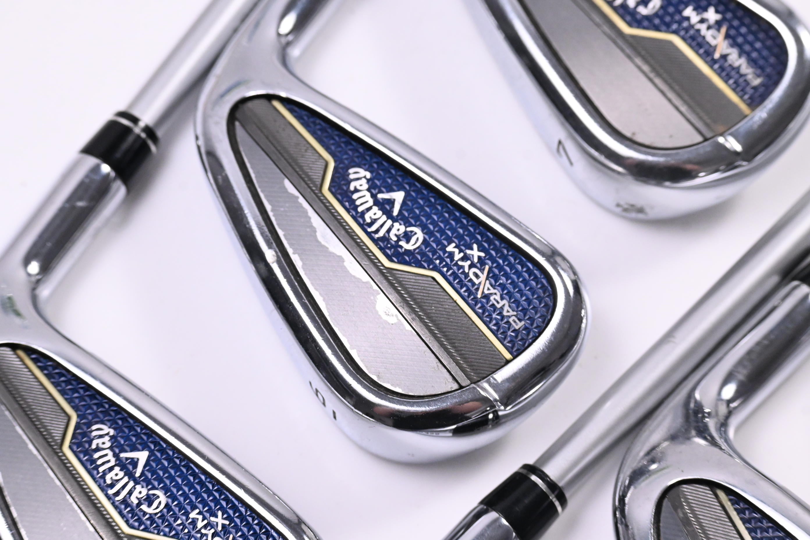Callaway Paradym X Irons / 5-PW / Senior Flex Aldila Ascent Blue 50 Shafts