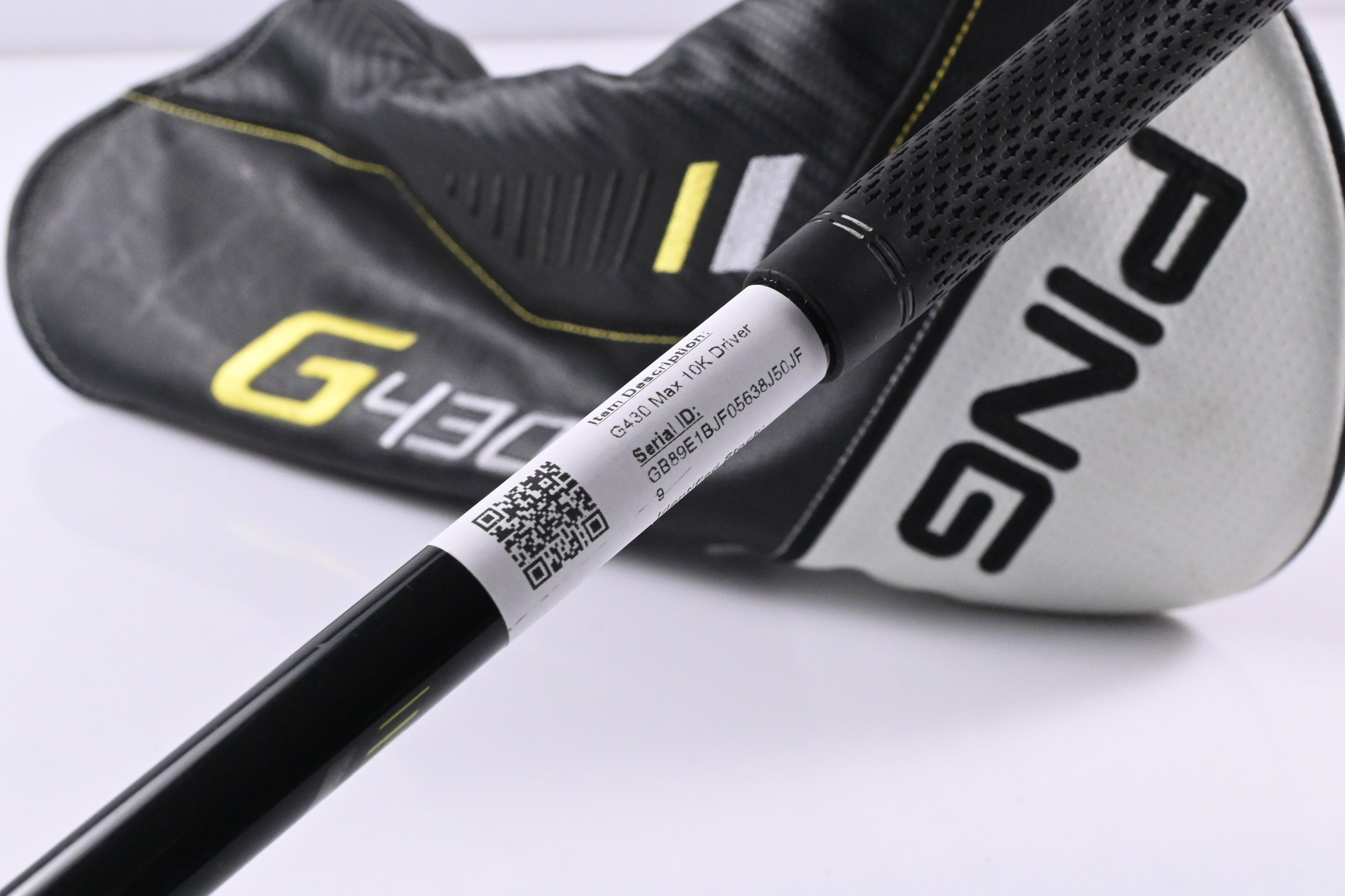 Ping G430 Max 10K Driver / 10.5 Degree / Regular Flex Ping ALTA CB Black 55