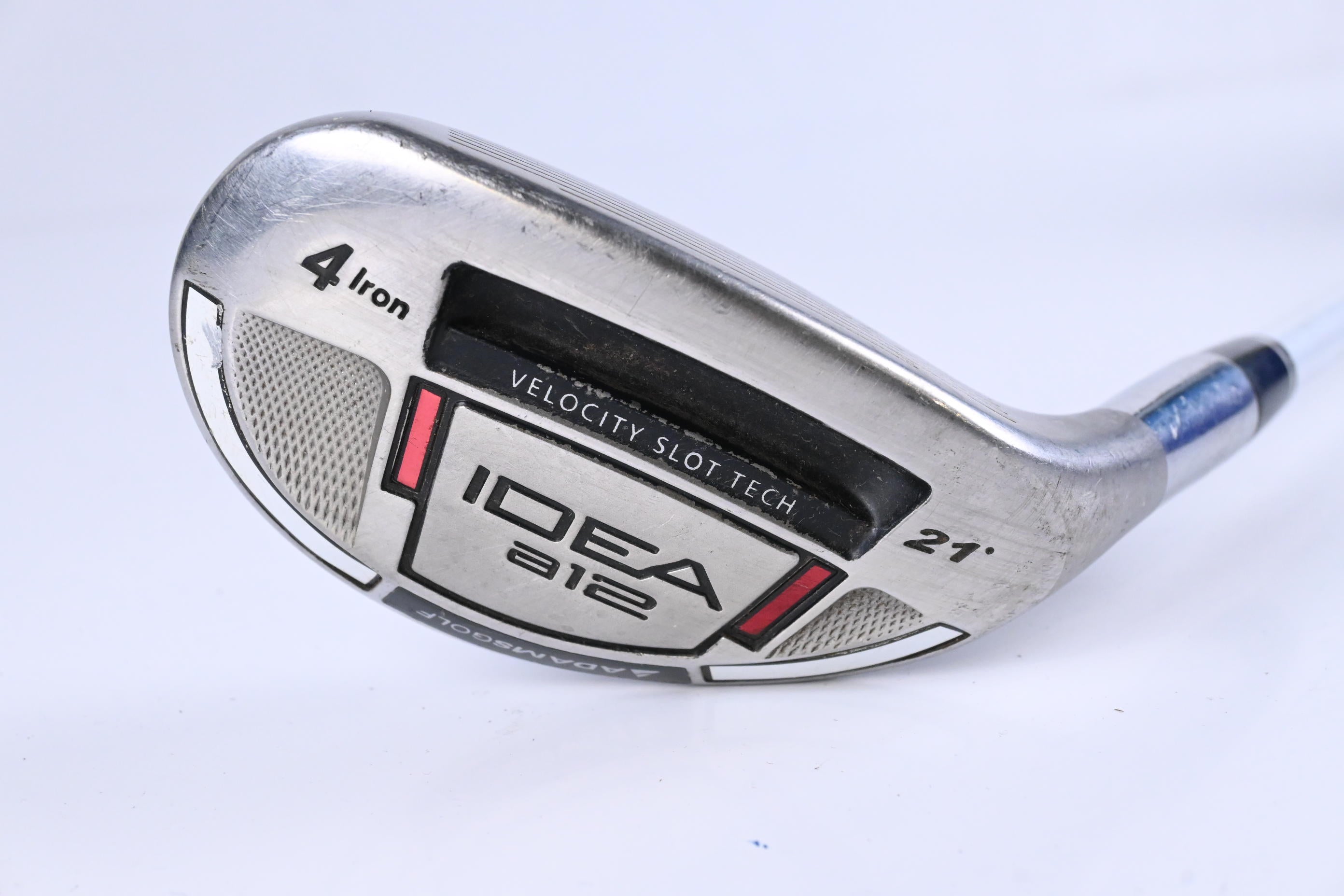 Adams Idea A12 #4 Iron / 21 Degree / Stiff Flex UST Mamiya Proforce VTS 75 Shaft