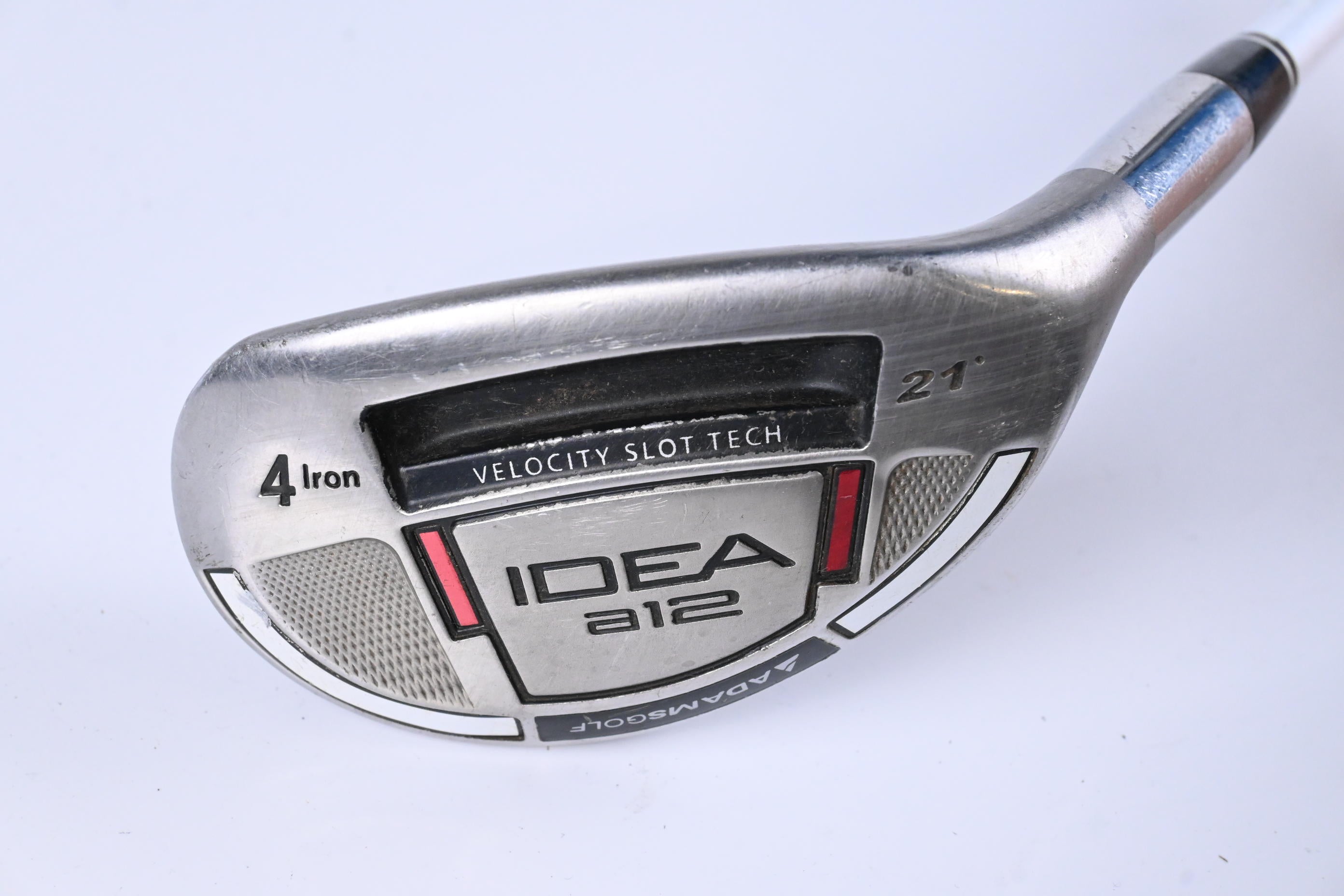 Adams Idea A12 #4 Iron / 21 Degree / Stiff Flex UST Mamiya Proforce VTS 75 Shaft