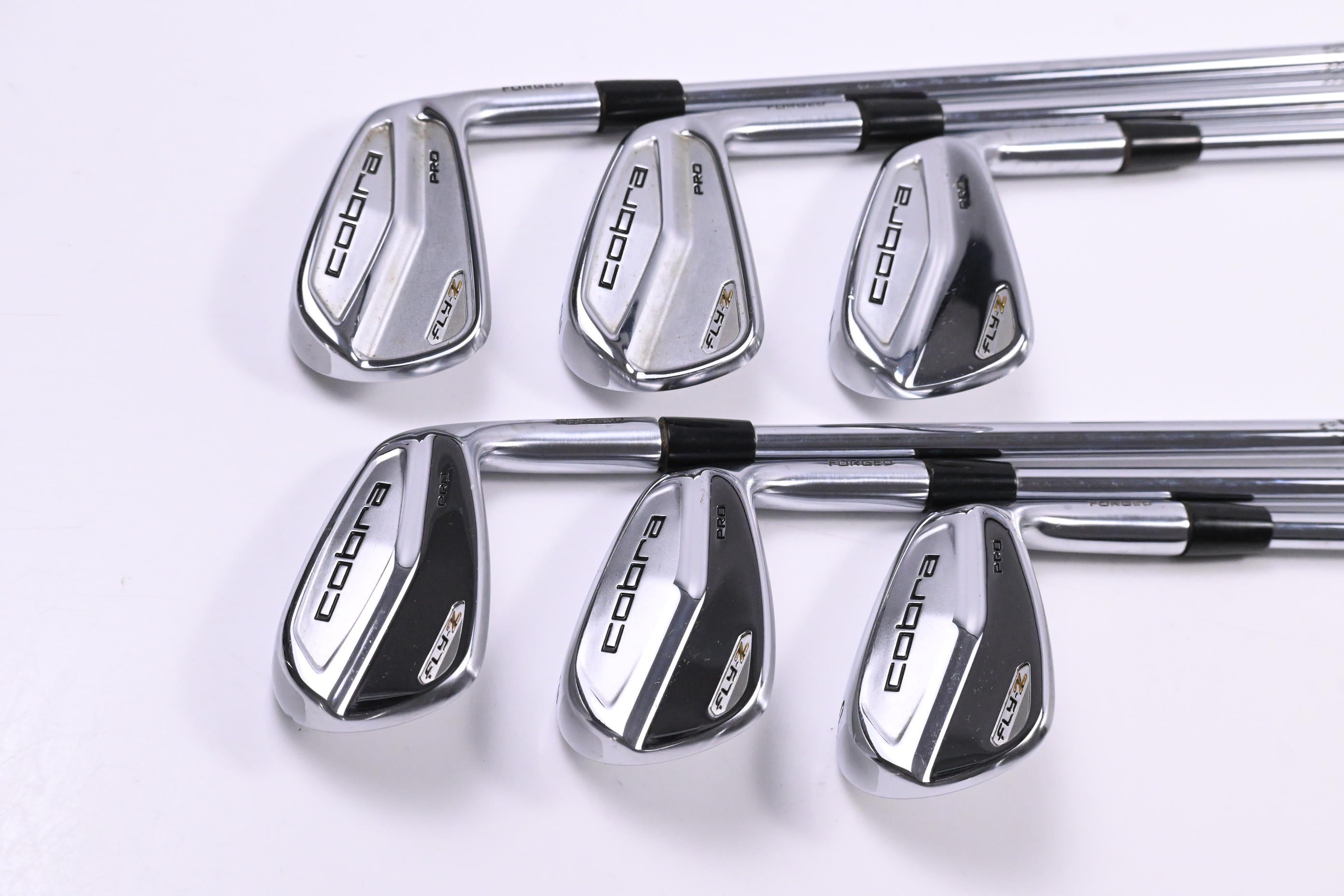 Cobra Fly-Z Pro Irons / 5-PW / Stiff Flex Dynamic Gold S300 Shafts