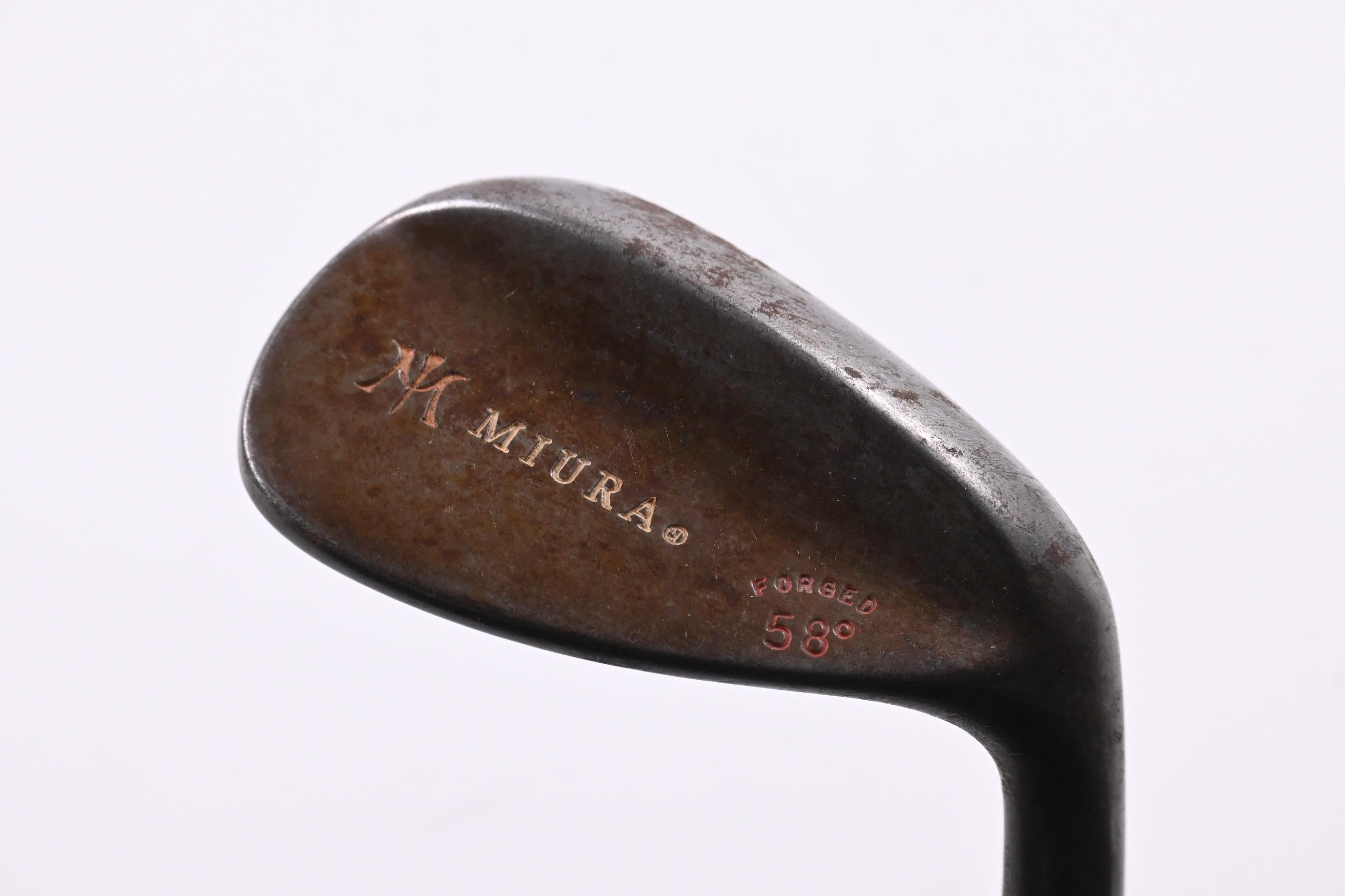 Miura Tour Forged Black Lob Wedge / 58 Degree / Wedge Flex Steel Shaft