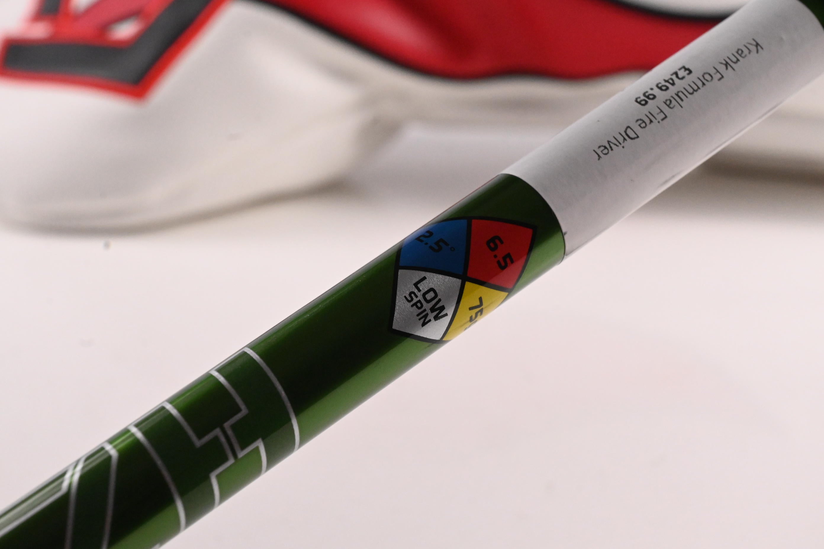 Krank Formula Fire Driver / 7.5 Degree / X-Flex HZRDUS Smoke Green RDX 75 Shaft