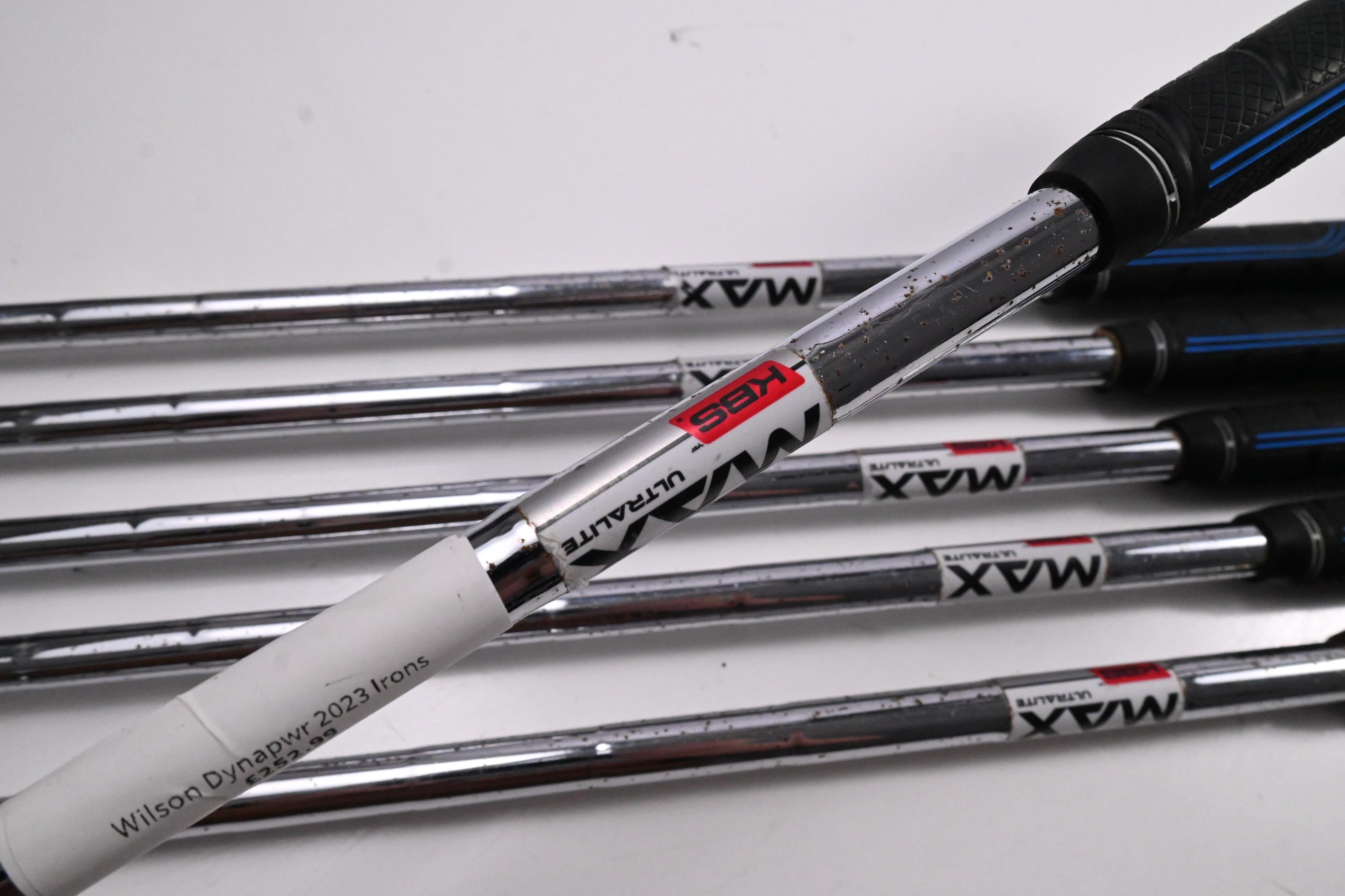 Wilson Dynapwr 2023 Irons / 6-PW+GW / Regular Flex KBS MAX UltraLite Shafts
