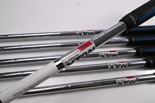 Wilson Dynapwr 2023 Irons / 6-PW+GW / Regular Flex KBS MAX UltraLite Shafts
