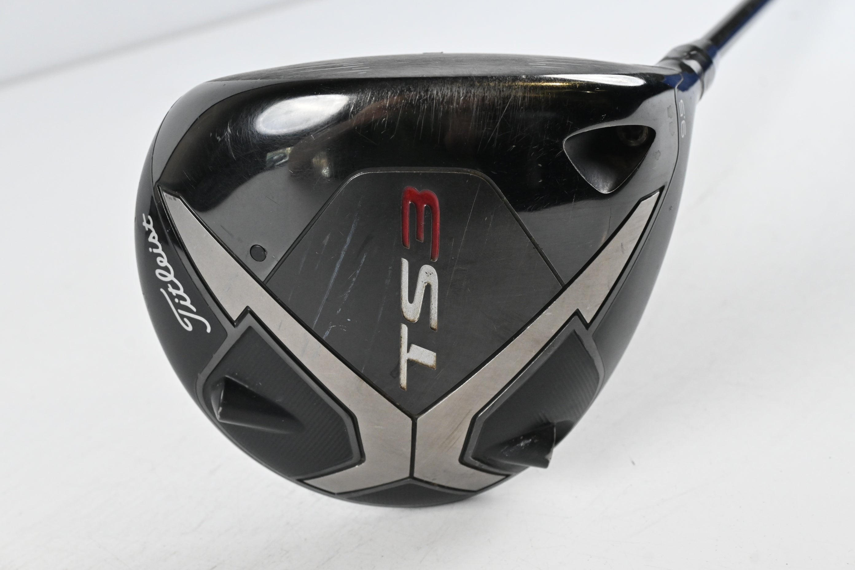 Titleist TS3 Driver / 9.5 Degree / Stiff Flex Hzrdus Smoke Black RDX 60 Shaft