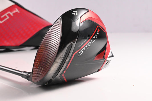Left Hand Taylormade Stealth 2 HD Driver / 10.5 Degree / Stiff Flex Ventus TR