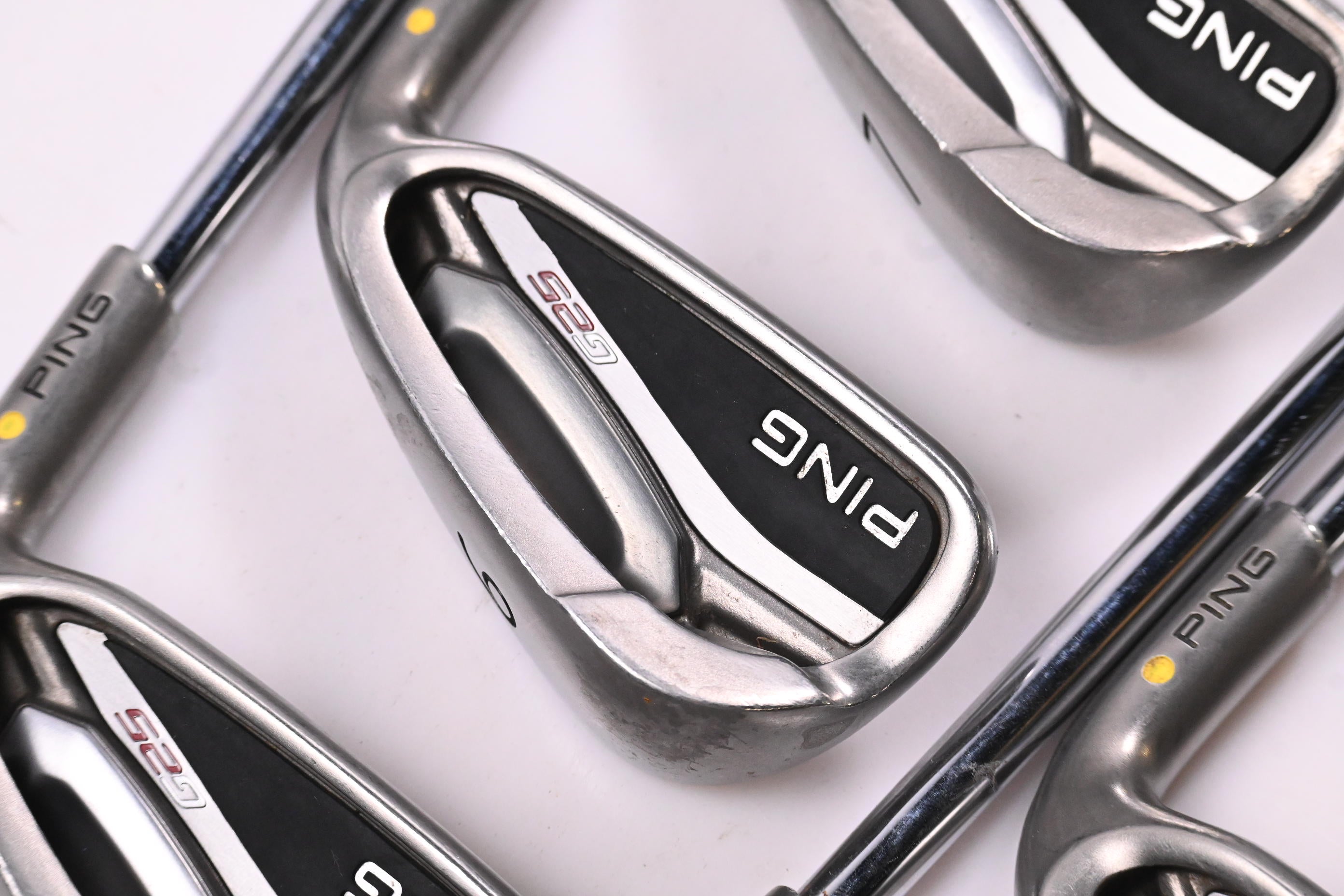 Ping G20 Irons / 5-PW / Yellow Dot / Regular Flex Ping CFS Shafts