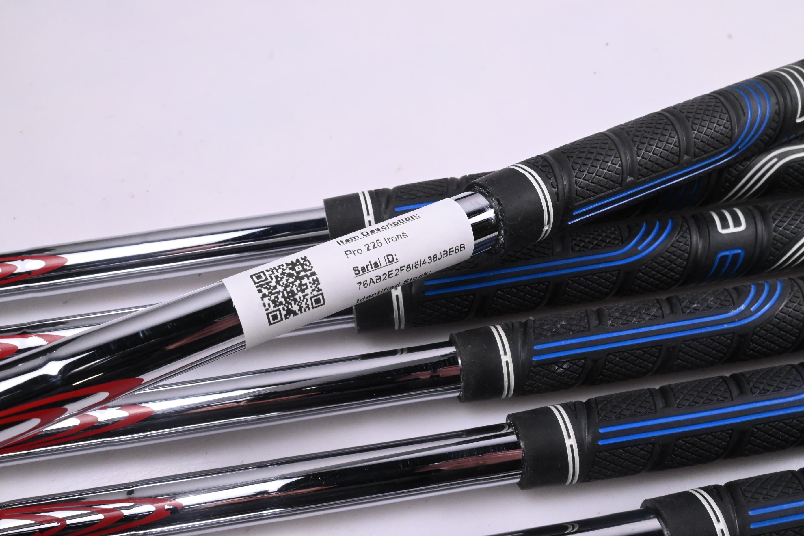 Mizuno Pro 225 Irons / 5-PW / Stiff Flex N.S.Pro Modus³ Tour 105 Shafts