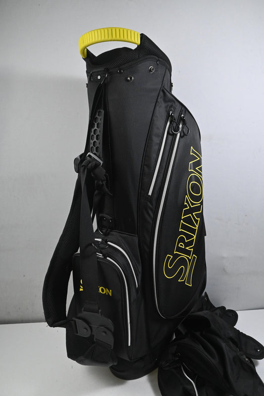 Srixon Stand Bag / 4-Way Divider / Black & Yellow